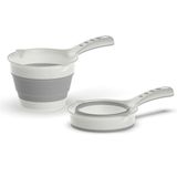 Deconox Katlanabilir Maşrapa, Katlanır Banyo Maşrapası, Akordiyon Koçero (27cmx17cmx4cm)
