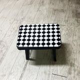 Deconox Mini Katlanır Kamp Masası | Abs Plastik Taşınabilir Piknik Masası | Hafif ve Kompakt Balkon, Bahçe ve Kamp Masası | Suya Dayanıklı ve Kolay Kurulum (50cm*36cm*38cm) (SİYAH DAMA)