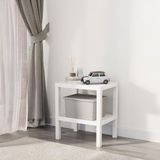 Deconox Modüler 2 Katlı Çok Amaçlı Plastik Raf - 38x50x29 cm Banyo, Mutfak ve Tezgah Üstü Organizeri - Aletsiz Kolay Kurulum (BEYAZ)