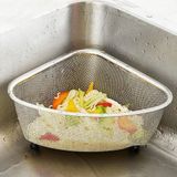 Deconox Paslanmaz Çelik Ayaklı Lavabo Çöp Süzgeci 18x13x10 Cm | Paslanmaz Çelik Ayaklı Lavabo Çöp Süzgeci - Hijyenik ve Pratik Çöp Süzme Çözümü!