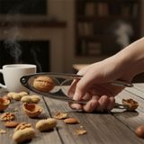 Deconox Paslanmaz Çelik Ceviz, Fındık ve Badem Kıracağı Pense Şeklinde | Ağır ve Yüksek Kaliteli Malzeme | Dayanıklı & Ergonomik Ceviz ve Fındık Kırıcı 17 cm