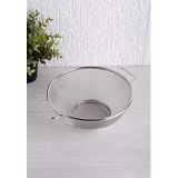 Deconox Paslanmaz Çelik Çift Kulplu Sepet Süzgeç 22cm*10cm, Salata Süzgeci Meyve Süzgeci, Makarna Süzgeci, Paslanmaz Çelik Çift Kulplu 22cm Sepet Süzgeç SPT22