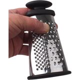 Deconox Paslanmaz Çelik Yassı Avuç Içi Mini Rende, 3 Yönlü Rendeleme Yassı Tasarım 15 * 7 * 3cm - 7 x 3 cm