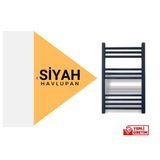 Decopan Havlupan 50/100 Siyah Havlupan(14 Borulu)