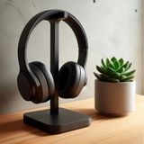 Decor Station Tasarım Kulaklık Standı - Koyu Siyah