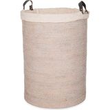 Decor Walther Basket Çamaşır Sepeti, Açık, Tekerlekli - Beyaz