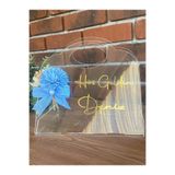 DECORA HOBİ Pleksi Büküm Çikolata Çantası, Yenidoğan Hediyesi, Babyshower Bebek Çikolatası, Hediyelik Kutusu