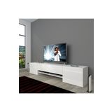 Decoraktiv 1E1 Mdf Parlak Beyaz Tv Ünitesi Tv Sehpası