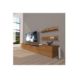 Decoraktiv 1E1 Naturel Ceviz Slm Tv Ünitesi Tv Sehpası