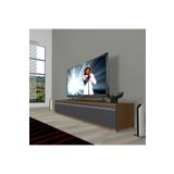 Decoraktiv Beyaz Antrasit Eko 140T Mdf Krom Ayaklı Tv Ünitesi