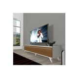 Decoraktiv Ceviz Beyaz Eko 140 T Mdf Retro Tv Ünitesi