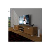 Decoraktiv Eko 140 Slm Dvd Ceviz Siyah Tv Ünitesi