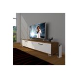 Decoraktiv Eko 140 Slm Std Parlak Beyaz Tv Ünitesi