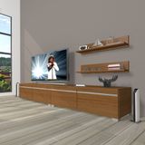 Decoraktiv Eko 220T MDF Naturel Ceviz TV Ünitesi
