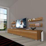 Decoraktiv Eko 270R Mdf Naturel Ceviz Tv Ünitesi