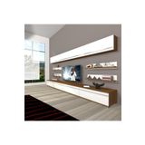 Decoraktiv Eko 360Y Mdf Gold Ceviz Beyaz Tv Ünitesi
