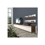 Decoraktiv Eko 4 Mdf Ceviz Beyaz Std Tv Ünitesi