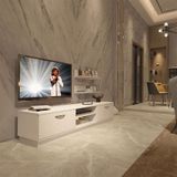 Decoraktiv EKO 4B Mdf Dvd Parlak Beyaz Tv Ünitesi