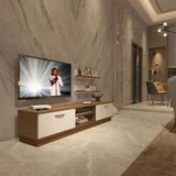 Decoraktiv EKO 4B Slm Dvd Ceviz Beyaz Tv Ünitesi