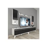 Decoraktiv Eko 5220TA Beyaz Siyah TV Ünitesi