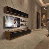 Decoraktiv EKO 5B Mdf Std Pera Siyah Tv Ünitesi