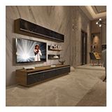 Decoraktiv Eko 5b Mdf Std Tv Ünitesi Tv Sehpası Pera Siyah Mermer
