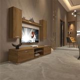 Decoraktiv EKO 5D Mdf Dvd Naturel Pera Tv Ünitesi