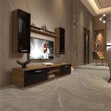 Decoraktiv EKO 5D Mdf Dvd Pera Siyah Tv Ünitesi