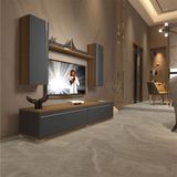 Decoraktiv EKO 5D Mdf Std Pera Antrasit Tv Ünitesi