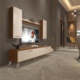 Decoraktiv Eko 5d SLM STD Retro TV Sehpa Ünitesi - Ceviz Beyaz
