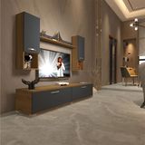 Decoraktiv EKO 5DA Mdf Std Pera Antrasit Tv Ünitesi