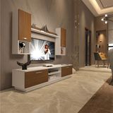 Decoraktiv EKO 5DAB Mdf Dvd Beyaz Ceviz Tv Ünitesi