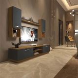 Decoraktiv EKO 5DAB Mdf Dvd Pera Antrasit Tv Ünitesi