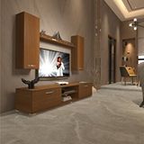 Decoraktiv Eko 7 MDF DVD Naturel Ceviz Tv Ünitesi