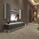 Decoraktiv Eko 7 MDF STD Retro TV Sehpa Ünitesi - Beyaz Antrasit