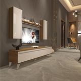 Decoraktiv Eko 7 MDF STD Retro TV Sehpa Ünitesi - Pera Beyaz