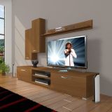 Decoraktiv Eko 7 SLM DVD Naturel Ceviz Tv Ünitesi