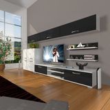 Decoraktiv Eko 8 SLM DVD Beyaz Siyah Tv Ünitesi