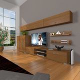 Decoraktiv Eko 8 SLM DVD Naturel Ceviz Tv Ünitesi