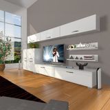 Decoraktiv Eko 8 SLM STD Parlak Beyaz Tv Ünitesi