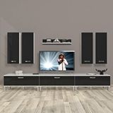 Decoraktiv Eko 8D SLM Beyaz Siyah Tv Ünitesi