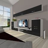 Decoraktiv Eko 9 Slm Dvd Beyaz Siyah Tv Sehpa Ünitesi