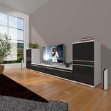 Decoraktiv EKO On 2 MDF STD Beyaz Siyah TV Sehpa Ünitesi