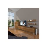 Decoraktiv Eko On MDF STD Naturel Ceviz Krom Ayaklı TV Ünitesi