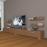 Decoraktiv Ekoflex 360R Slm Naturel Ceviz Tv Sehpa Ünitesi