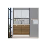 Decoraktiv Ekol 240 MDF Hazır Mutfak Dolabı - Tezgah Dahil - Naturel Pera