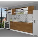 Decoraktiv Ekol 240 Naturel Ceviz Hazır Mutfak Dolabı