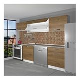 Decoraktiv Elite 220 Naturel Pera Hazır Mutfak Dolabı