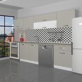 Decoraktiv Elite 280Y Mdf Hazır Mutfak Dolabı - Tezgah Dahil - Kumtaşı