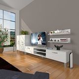 Decoraktiv Mobilya 8682109202251 Eko On Slm Dvd Krom Ayakli Tv Ünitesi